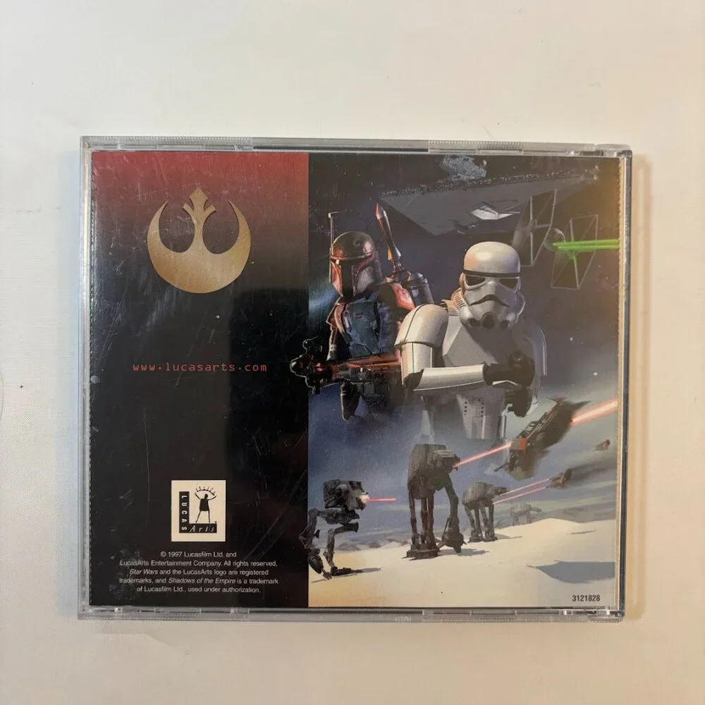 Lot of 4 Star Wars PC Games Vintage 90s